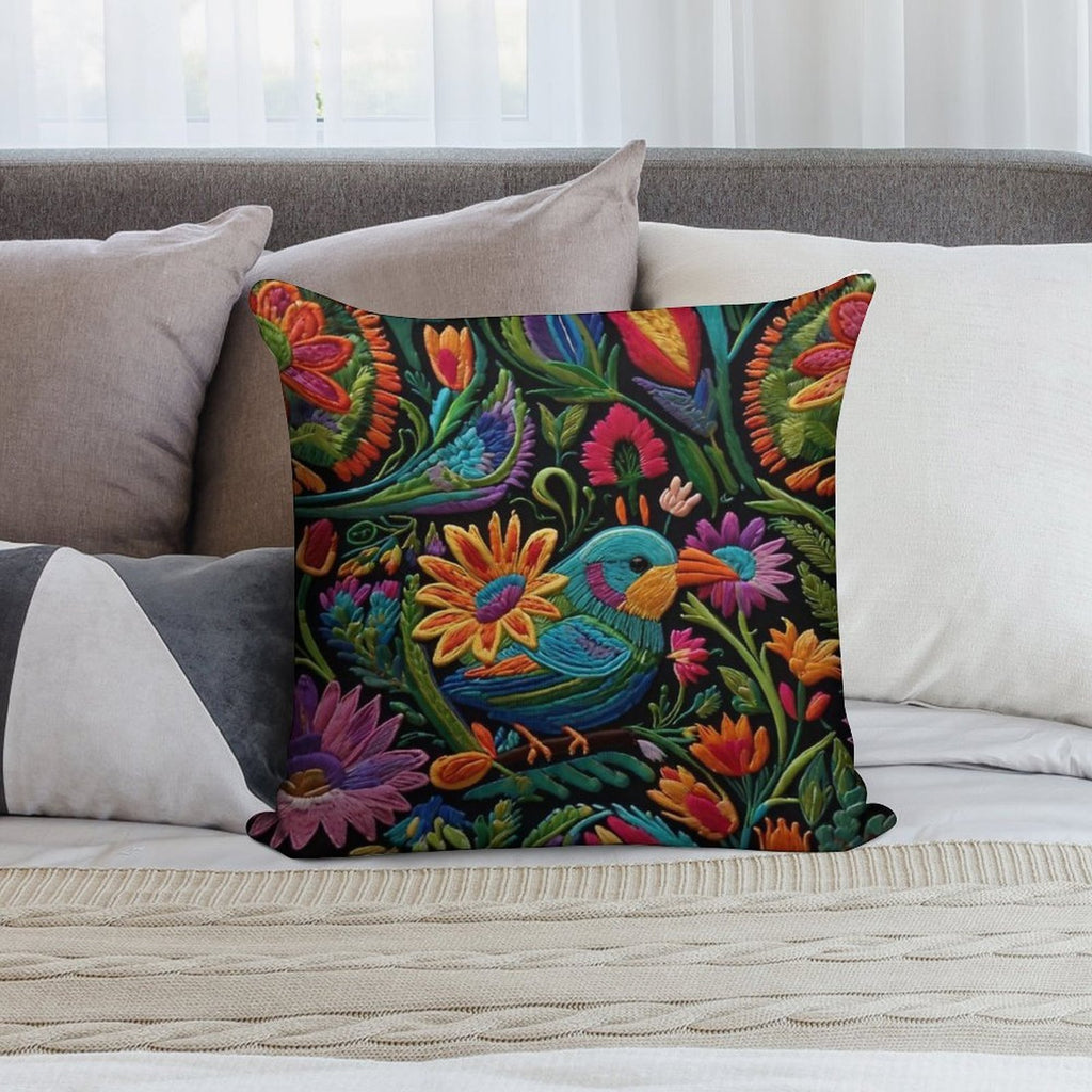 Mexico1 Soft Luxury Feel Throw Pillow