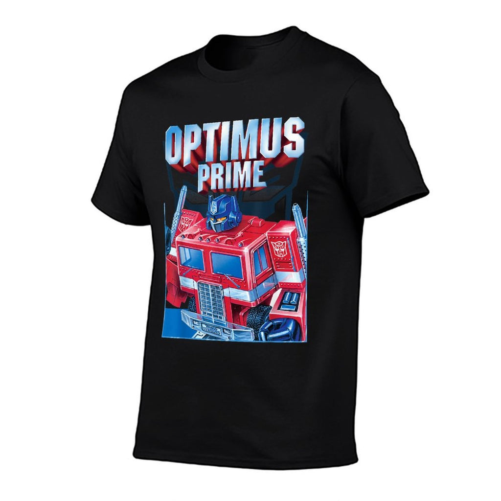 Transformers Optimus Prime Portrait - Black, Small, Unisex,, Classic Fit, Graphic, Cotton, Polyester Blend  Affordable Price T-Shirt