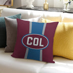 Colorado Oval Soft Shrink-Resistant Throw Pillow