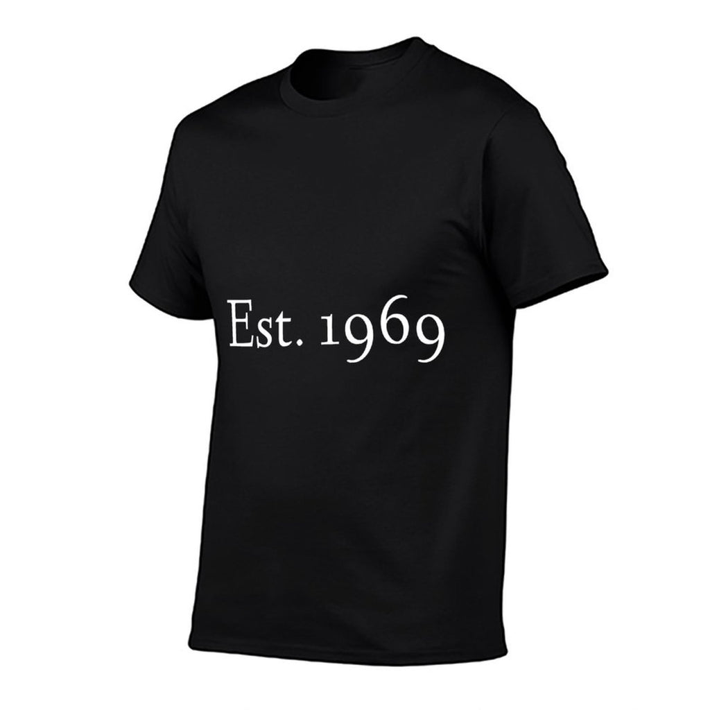 Est 1969 Tshirt 50th Birthday Celebration Comfortable T-Shirt