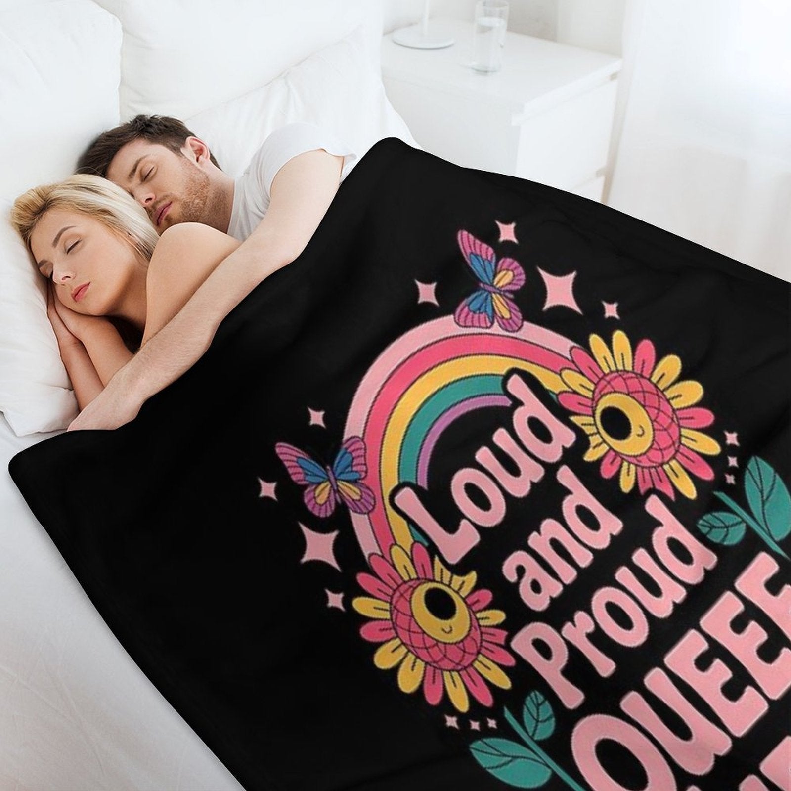 Queef Queen Embarrassing Adult Women Inappropriate Queefing Travel-friendly Throw Blanket