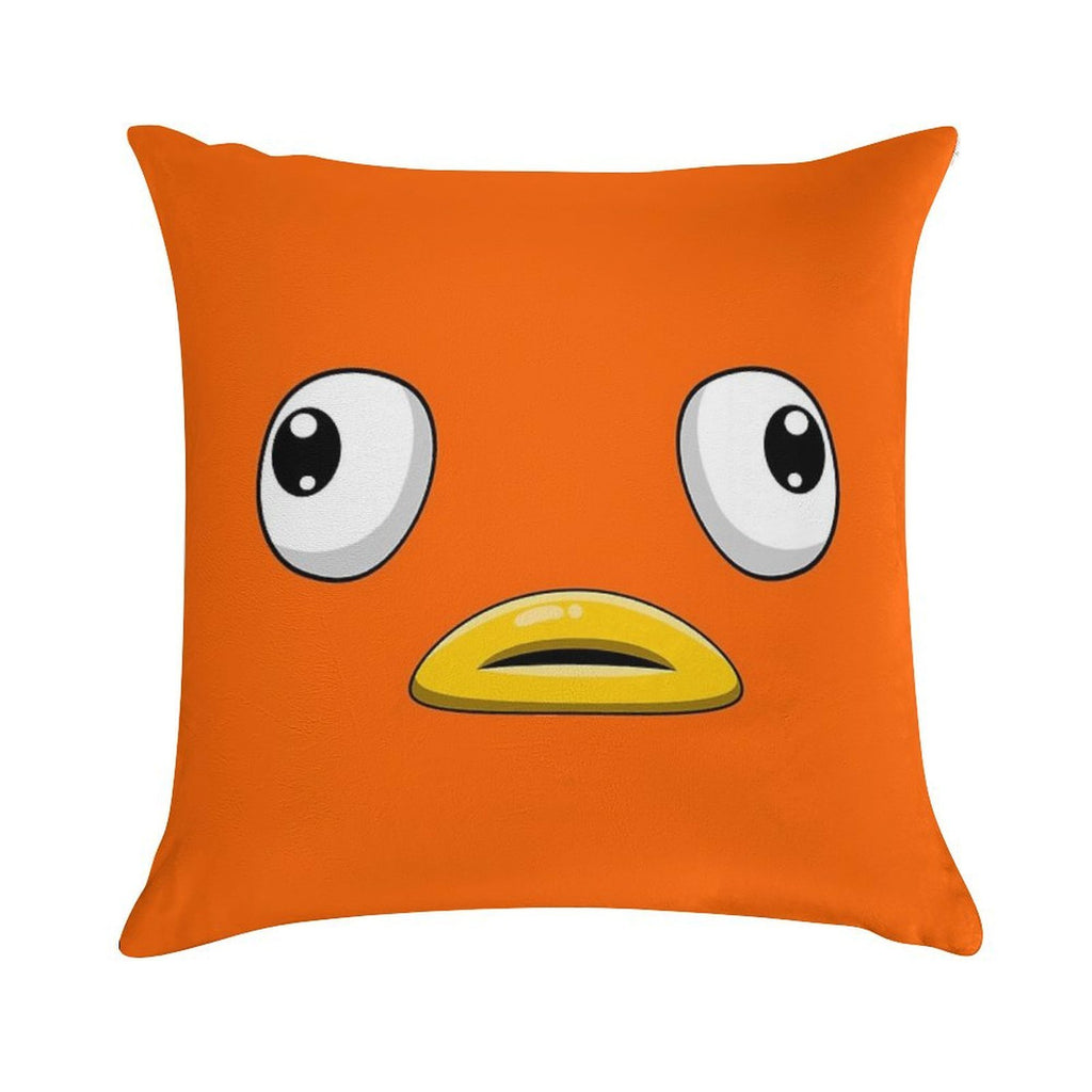 Fishstick Battle Royale Character Cute Face Soft Home Decor Throw Pillow