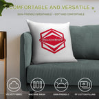 Grounded Ominent Soft Skin-Friendly Throw Pillow