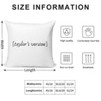 Taylor's Version Soft Skin-Friendly Throw Pillow