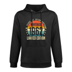 60 Year Old Gifts Vintage 1962 Limited Edition 60th Birthday Breathable Fabric Hoodie
