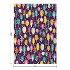 Night Forest Eco-conscious Throw Blanket