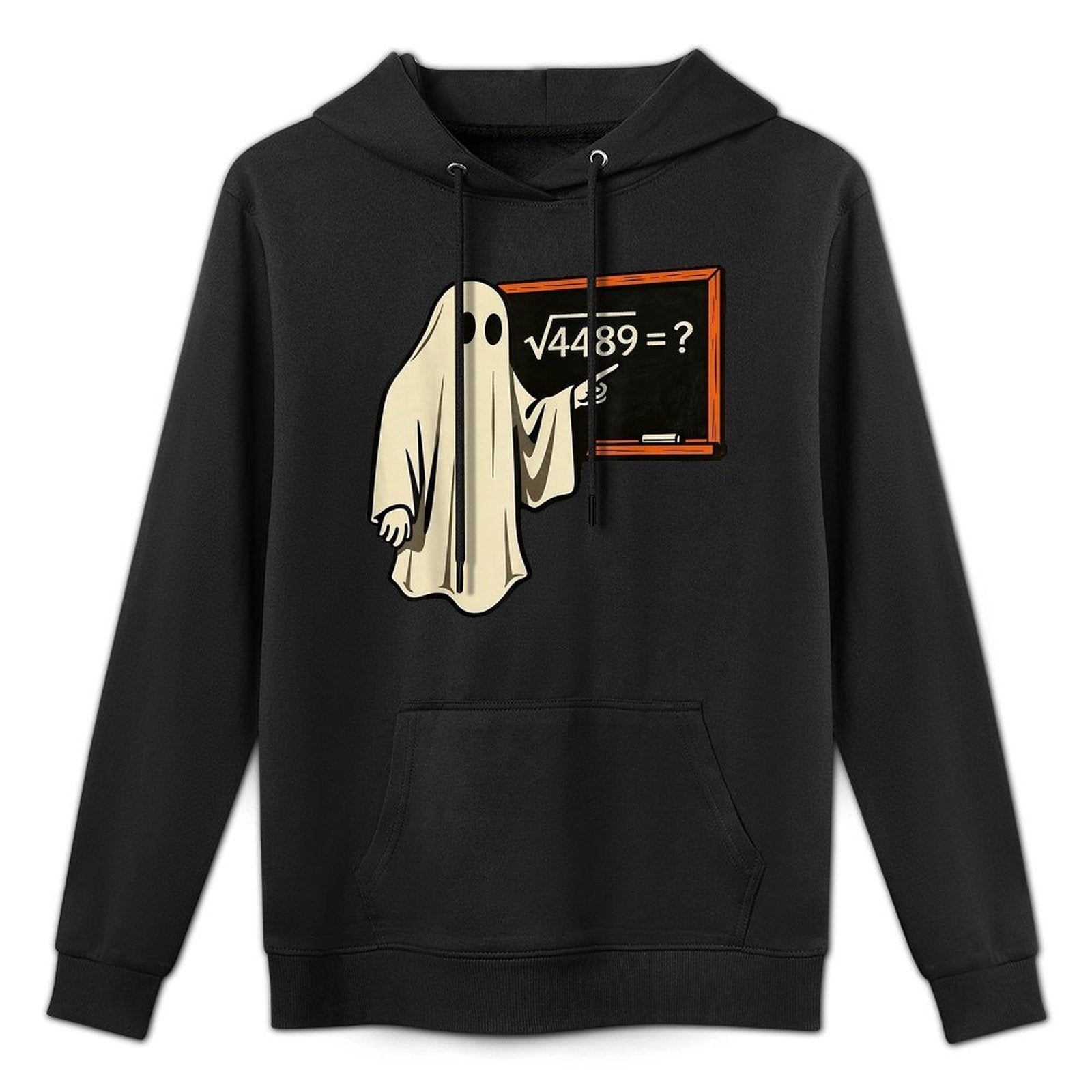 Square Root 67 Ghost Math Teacher 4489 Meme Funny Halloween Layering Staple Hoodie