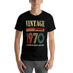 Vintage 1970 Clothes 50 Years Old Retro 50th Birthday Gifts Premium  Breathable T-Shirt