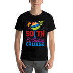 50th Birthday Cruise Drinking Ship  Eco-friendly Material T-Shirt