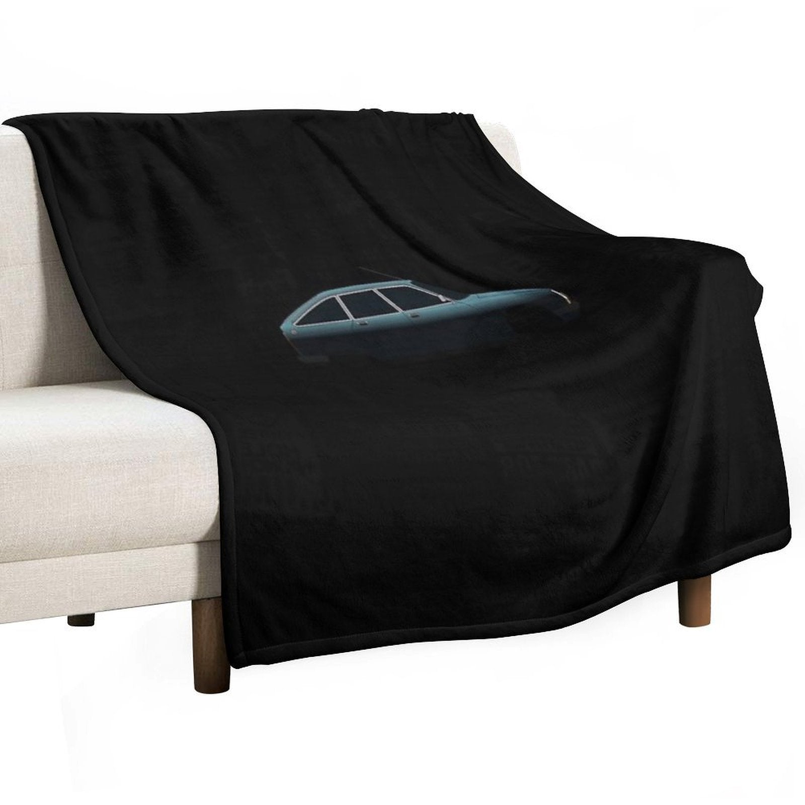 Citroën GS (1970-1979) - 'Night Cruise Series #11' Easy Care Throw Blanket