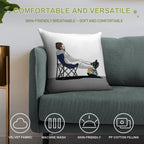 Fernando Alonso Iconic Soft Ultra-Soft Texture Throw Pillow