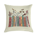 Aesthetic Albums Book Flowers Soft Warmth Comfort Throw Pillow