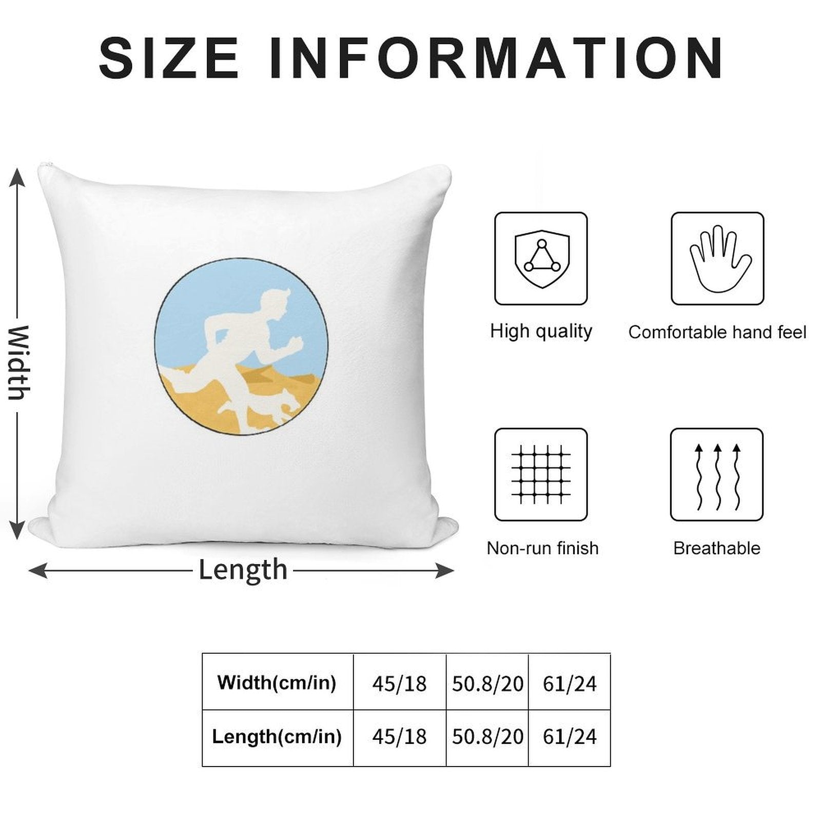 Adventurer Boy And Dog Soft Home Decor Throw Pillow