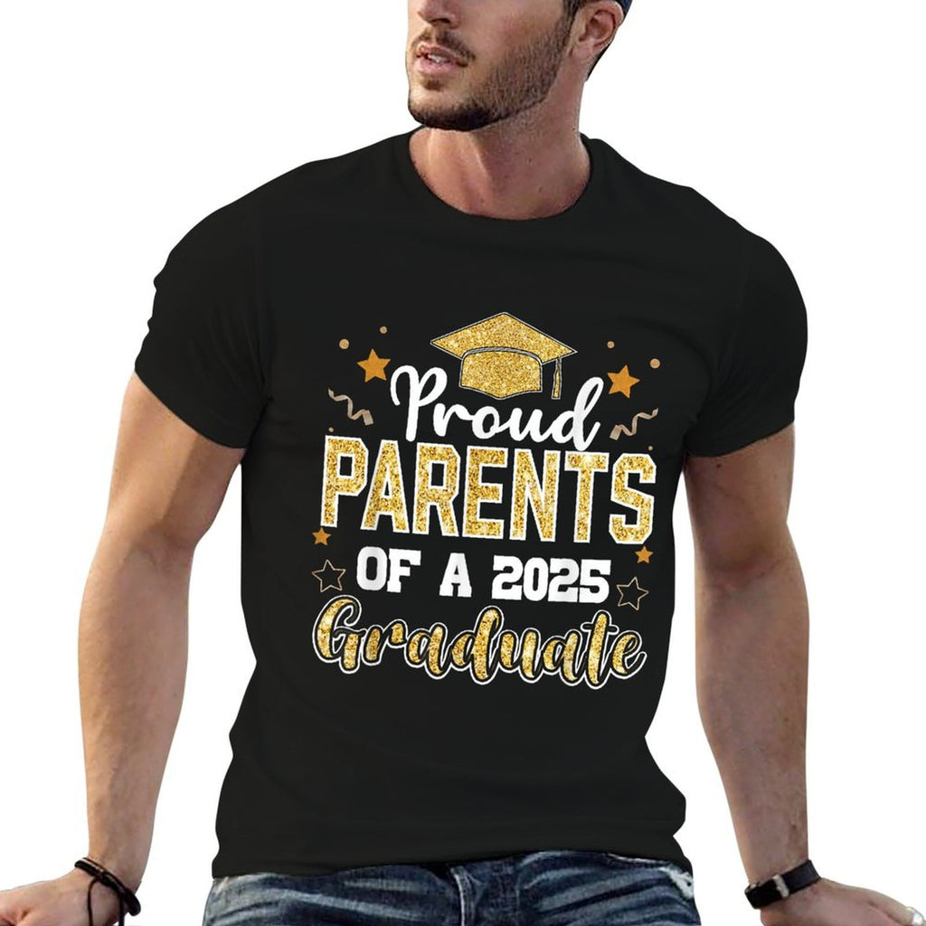 Parents Senior 2025 Proud Parents Of Class Of 2025 Graduate  Easy-care T-Shirt
