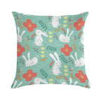Rabbit Season Soft Shrink-Resistant Throw Pillow