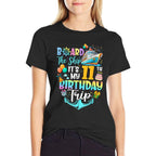 Board The Ship It's My 11th Birthday Trip Cruise Vacation  Affordable Price T-Shirt