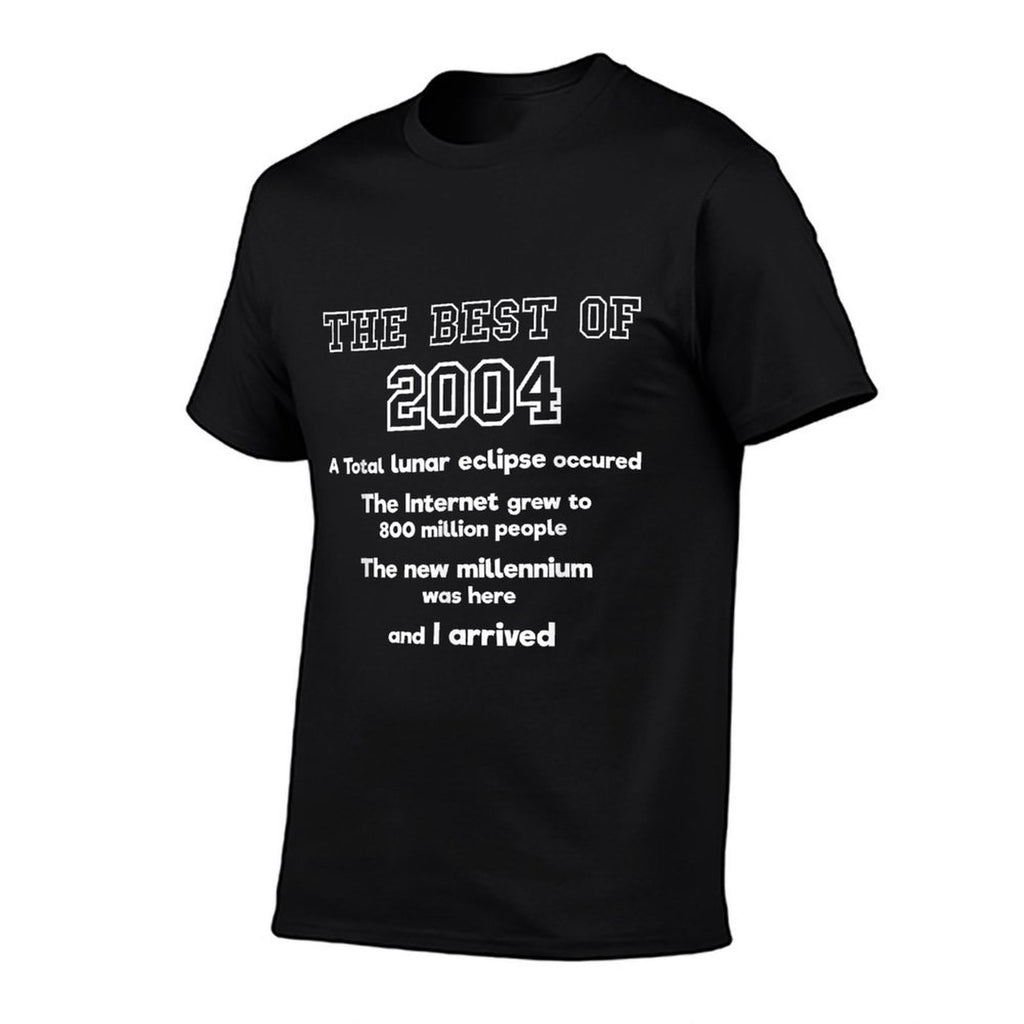 2004 21st Birthday T Shirt for 21 Year Olds  Durable T-Shirt