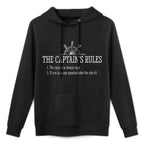 Boat Rules Funny Sayings Sailing Sail Boats Machine Washable Hoodie