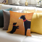 Big Hound Soft Skin-Friendly Throw Pillow