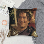 Mathew Baynton Ghostsbbc Horrible Histories Soft Short Plush Fabric Throw Pillow