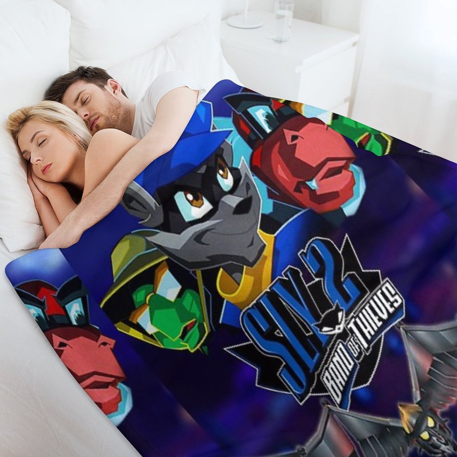 Sly 2 Band of Thieves Klaww Gang Eco-conscious Throw Blanket