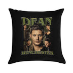The Winchester Dean Vintage Soft Hidden Zipper Throw Pillow