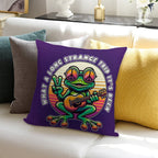 What A Long Strange Trip Soft Gift Ready Throw Pillow