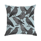 Cute Crow Pattern Soft High-Density Material Throw Pillow
