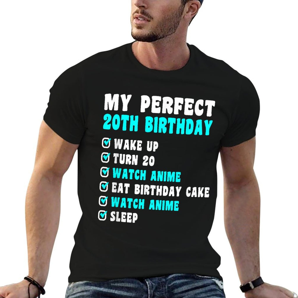 20 Years Old My Perfect 20th Birthday Anime 20th Birthday  Classic T-Shirt