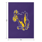 Williams College Ephs Easy Care Throw Blanket