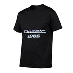 60th Birthday Vintage Classic Car 60 Year Old Classic 1965  Ribbed Collar T-Shirt