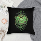 D20 of Growth Soft Fade-Resistant Throw Pillow
