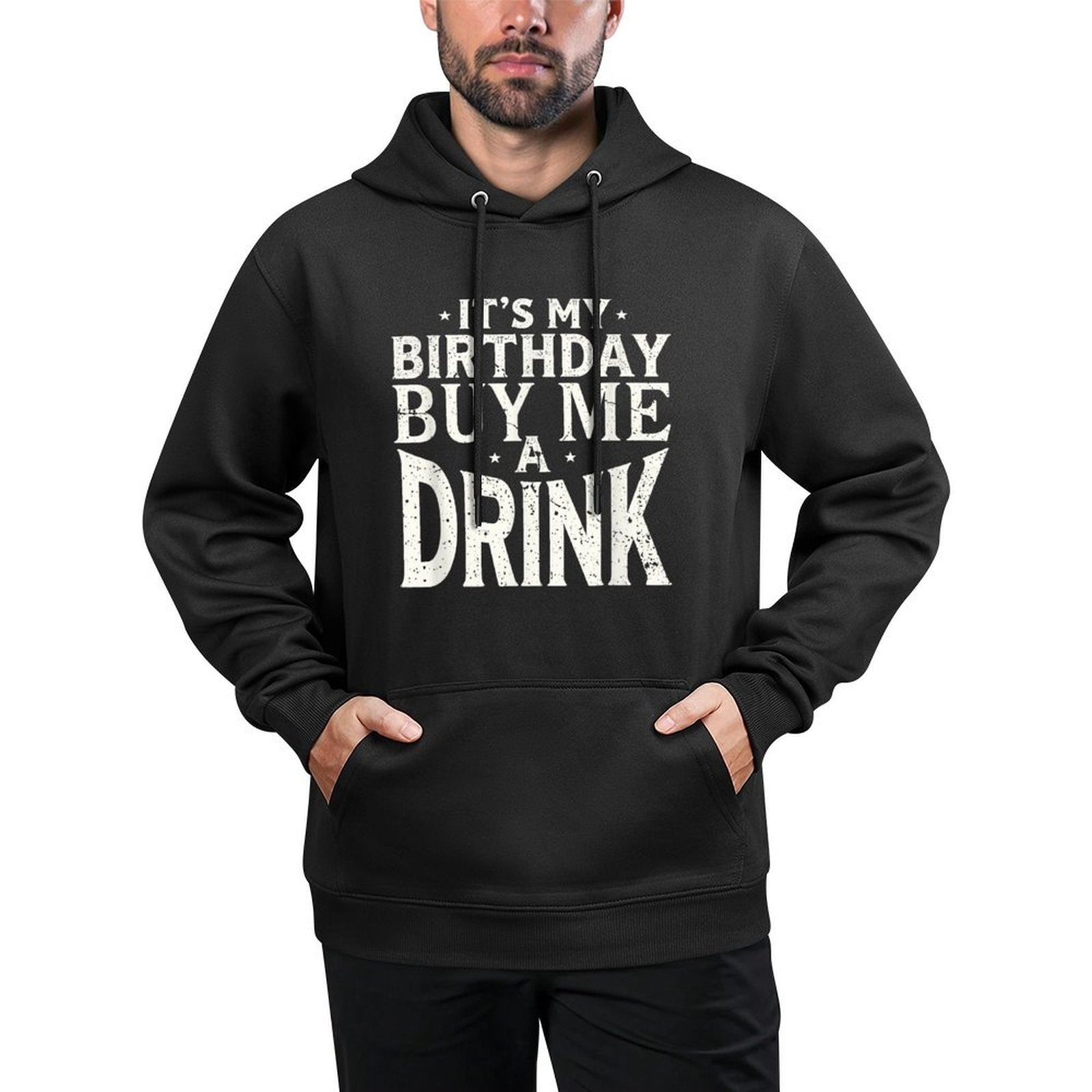 Its My Birthday Buy Me A Drink Funny Mens Womens Party Gift Moisture-Wicking Hoodie