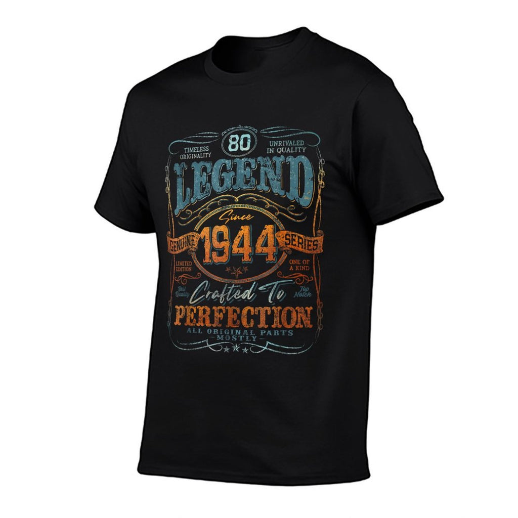 Vintage 1944 Limited Edition 80 Year Old 80th Birthday  Slim-fit Cut T-Shirt
