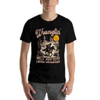 Retro Wranglin&#39; Feral Children Raccoon 90s Western  Versatile T-Shirt
