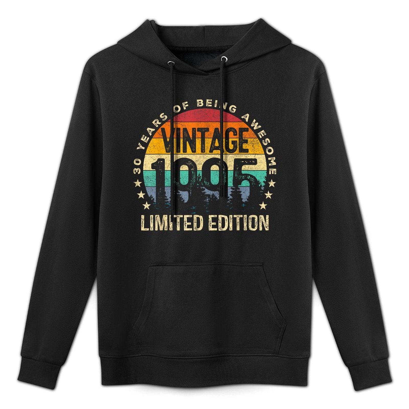 Vintage 1995 Limited Edition 30-Year-Old 30th Birthday Kangaroo Pocket Hoodie