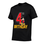 Disney - Mickey Mouse My 4th Birthday  Lightweight T-Shirt