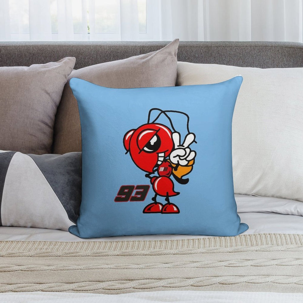 The Amazing  Spaniard Racer Soft Anti-Pilling Throw Pillow