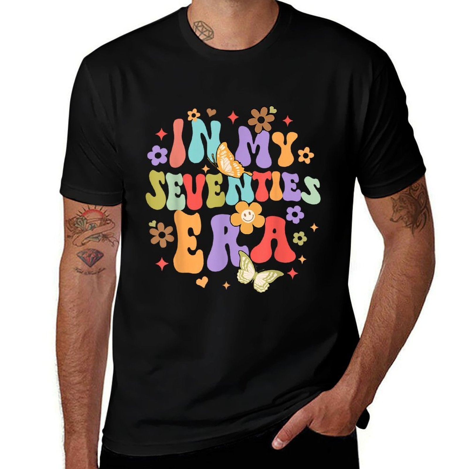 70th Birthday Party 70 Years Birthday In My Seventies Era  Classic T-Shirt