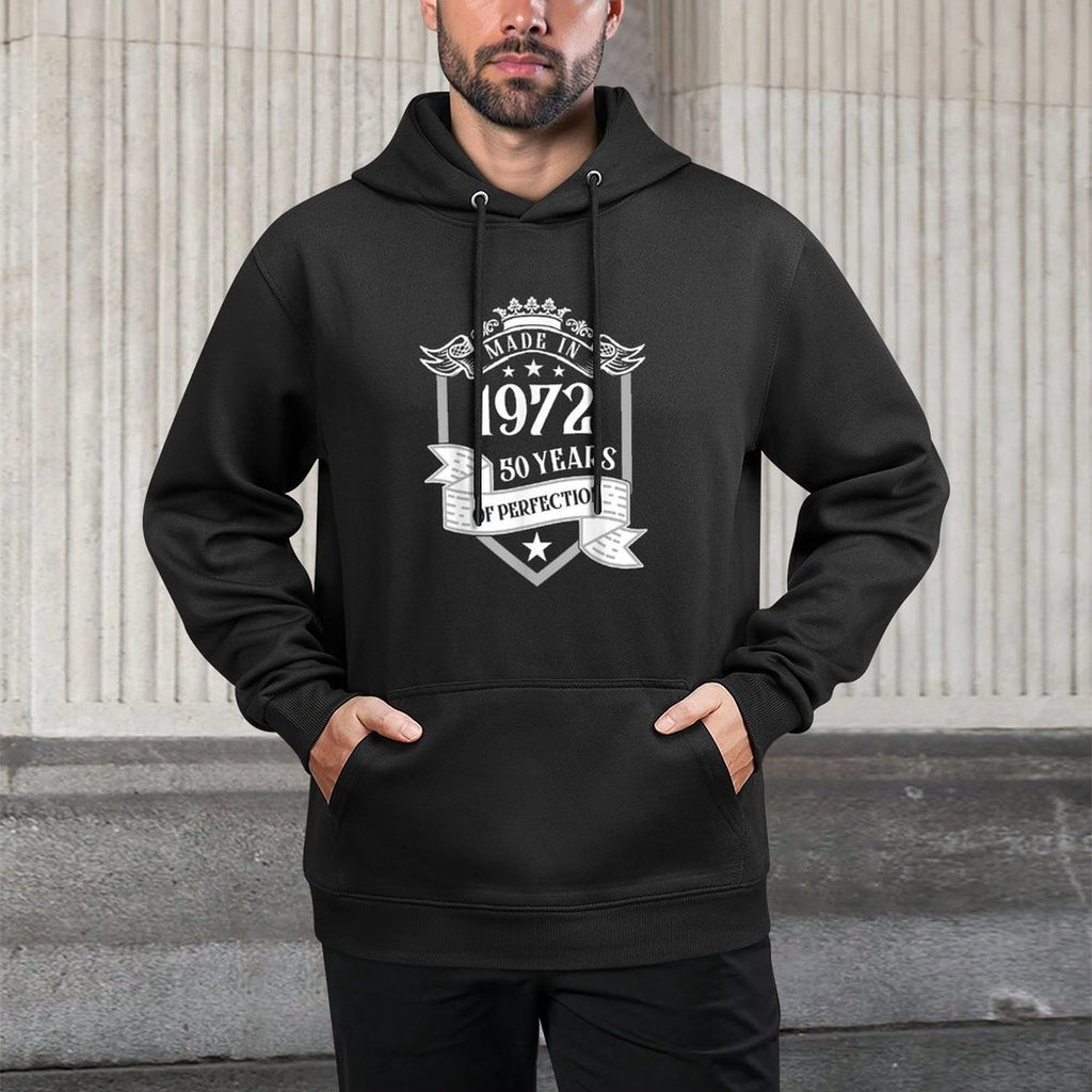 Made In 1972 50 Year Old 50th Birthday Outfit Women Relaxed Fit Hoodie