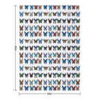 Butterflies Velvety-soft Throw Blanket