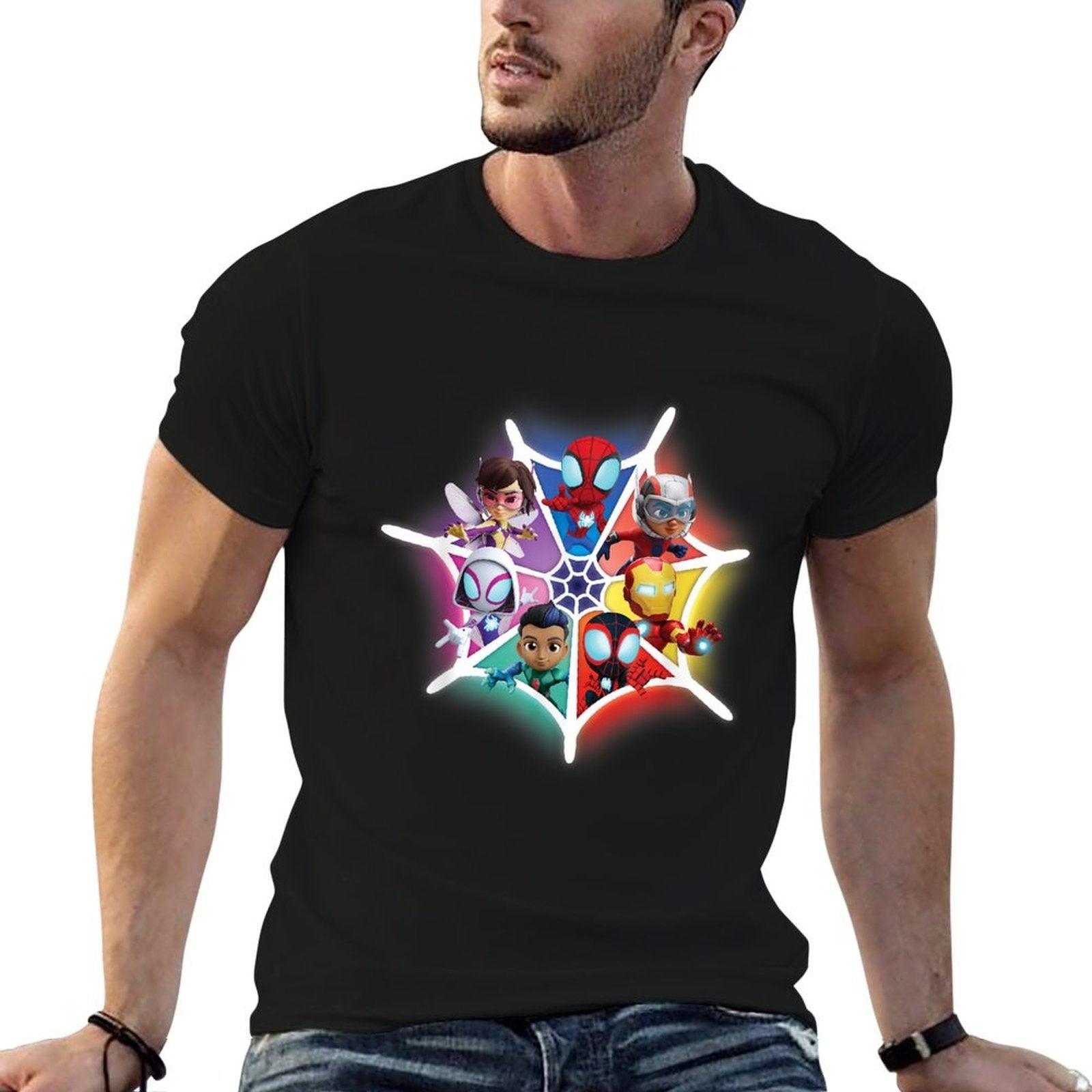 Marvel Spidey And His Amazing Friends Avengers Team-Up  Odor-resistant T-Shirt