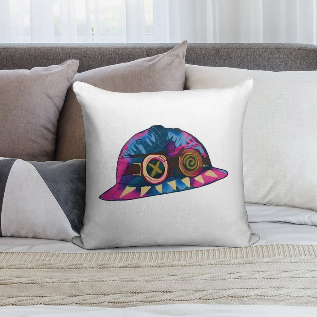 Isha Hat Soft Ultra-Soft Texture Throw Pillow