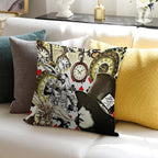 Marc Bolan Soft Short Plush Fabric Throw Pillow