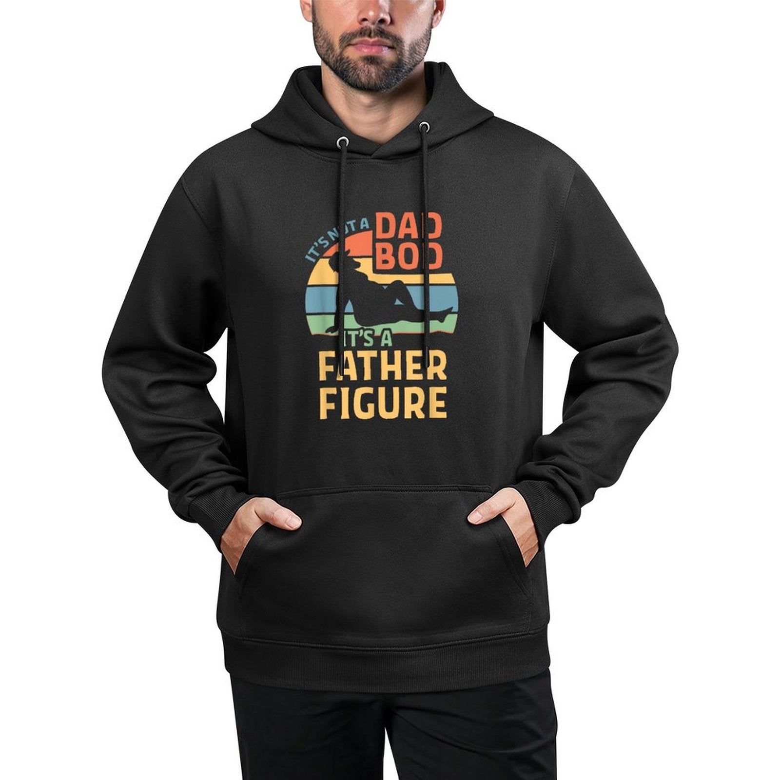 Its Not A Dad Bod Its A Father Figure Relaxed Fit Hoodie