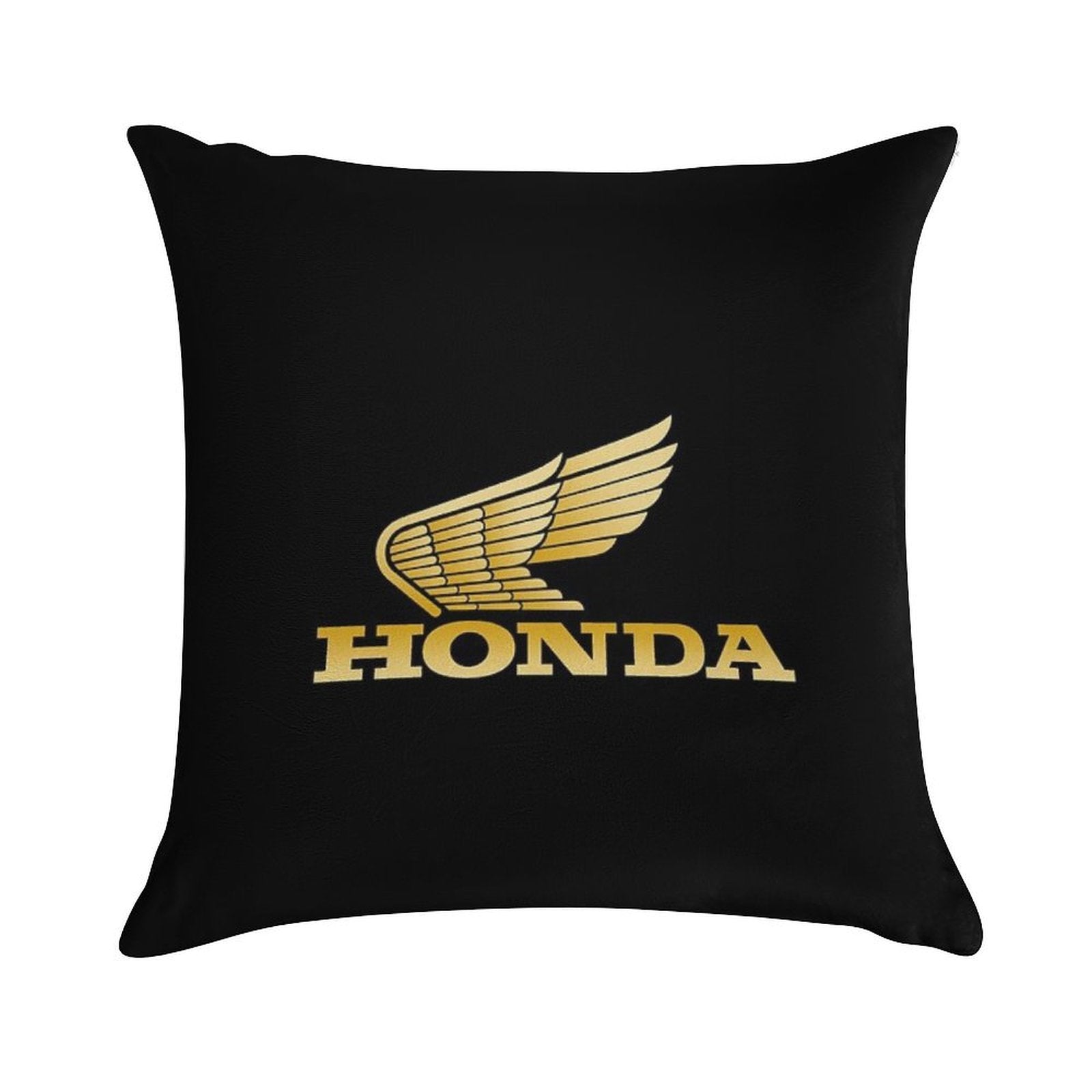 Winged Honda Retro Soft Durable Construction Throw Pillow
