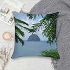 Rocher Du Diamant 2 - Martinique, F.W.I. Soft Bedroom Essential Throw Pillow