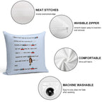 Planes, Trains And Some Automobiles Soft High-Density Material Throw Pillow
