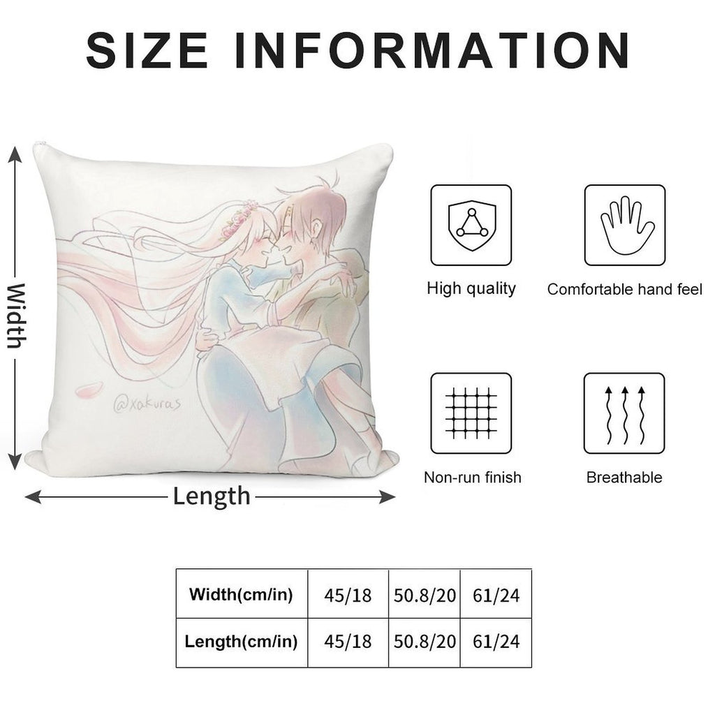 Kagerou Project - Setomary Soft Washable Throw Pillow
