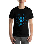 Zelda Breath Of The Wild Sheikah Eye Logo Graphic  Moisture-wicking T-Shirt